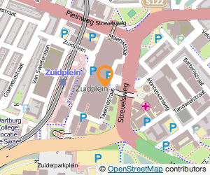 Bekijk kaart van Brasserie Café-Restaurant Zuidplein in Rotterdam