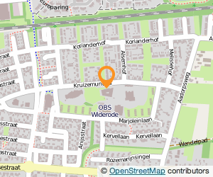 Bekijk kaart van Stg. Samenwerk. Peutersp.zalen Gemeente in Wierden