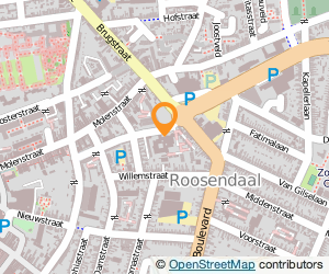Bekijk kaart van Sociale Zaken  in Roosendaal
