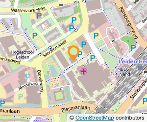 Bekijk kaart van Anatomisch Museum in Leiden