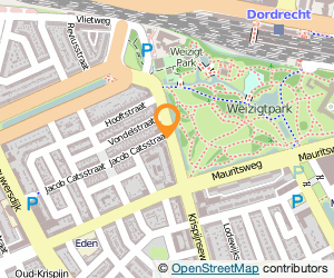 Bekijk kaart van Café Krispijn  in Dordrecht