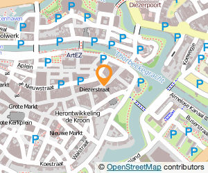 Bekijk kaart van Snackcorner Hollandia in Zwolle