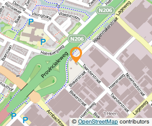 Bekijk kaart van Opstallen Milieustraat Taanderstraat in Katwijk (Zuid-Holland)