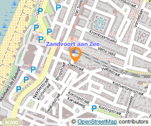 Bekijk kaart van Hotel Keur-Eetcafé  in Zandvoort