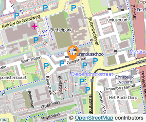 Bekijk kaart van D.I.O drogist Minerva in Delft