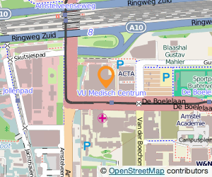 Bekijk kaart van VU Medisch Centrum polikliniek in Amsterdam