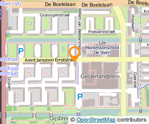 Bekijk kaart van Fysiotherapie Gelderlandplein  in Amsterdam