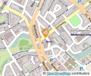 Bekijk kaart van Blz. boekhandel 't Hartje in Groningen