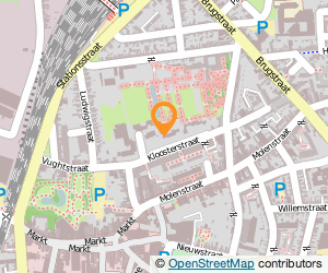 Bekijk kaart van Rooms Katholieke Basisschool Jeroen Bosch in Roosendaal