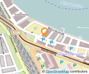 Bekijk kaart van Tandent  in Rotterdam
