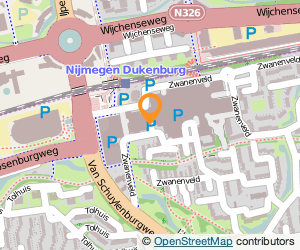 Bekijk kaart van Globe Reisbureau in Nijmegen