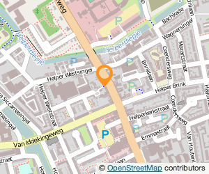 Bekijk kaart van Restaurant Corfu in Groningen