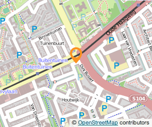 Bekijk kaart van M.J. Tactor, glashandel en schildersbedrijf in Den Haag