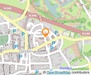 Bekijk kaart van Hotel Restaurant Sevenster  in Delden