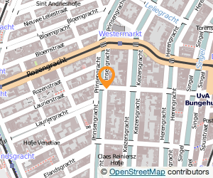 Bekijk kaart van Koffiehuis 'De Hoek'  in Amsterdam