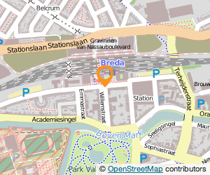 Bekijk kaart van VVV in Breda
