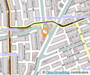 Bekijk kaart van Stadsdeel West, frontoffice dienstverlening (burgerzaken) in Amsterdam