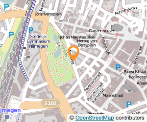 Bekijk kaart van Balkon Zuid Bureau voor Interculturele Producties in Nijmegen