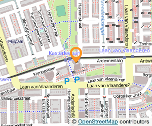 Bekijk kaart van Juridisch Adviesbureau mr. C. de Wolf in Amsterdam