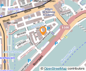 Bekijk kaart van Cubaans Verkeersburo in Rotterdam