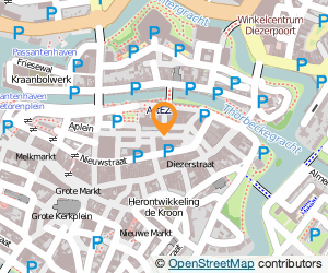 Bekijk kaart van Jan Sikkes Stoffen en Gordijnen in Zwolle