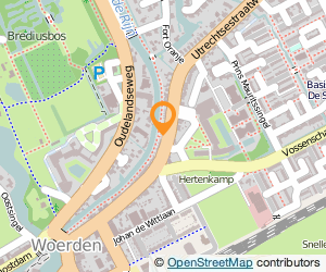 Bekijk kaart van Pedicure Voetverzorging Willeke Noorthoek in Woerden