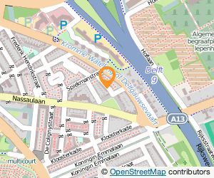 Bekijk kaart van P.W. Berkhout  in Delft