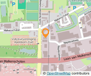 Bekijk kaart van Autoschade Van Beek B.V.  in Apeldoorn