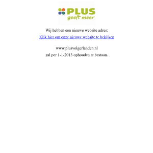 http://www.plusvolgerlanden.nl