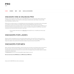 http://www.pro-shoes.nl