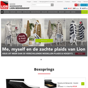 http://www.lionbeddenshop.nl